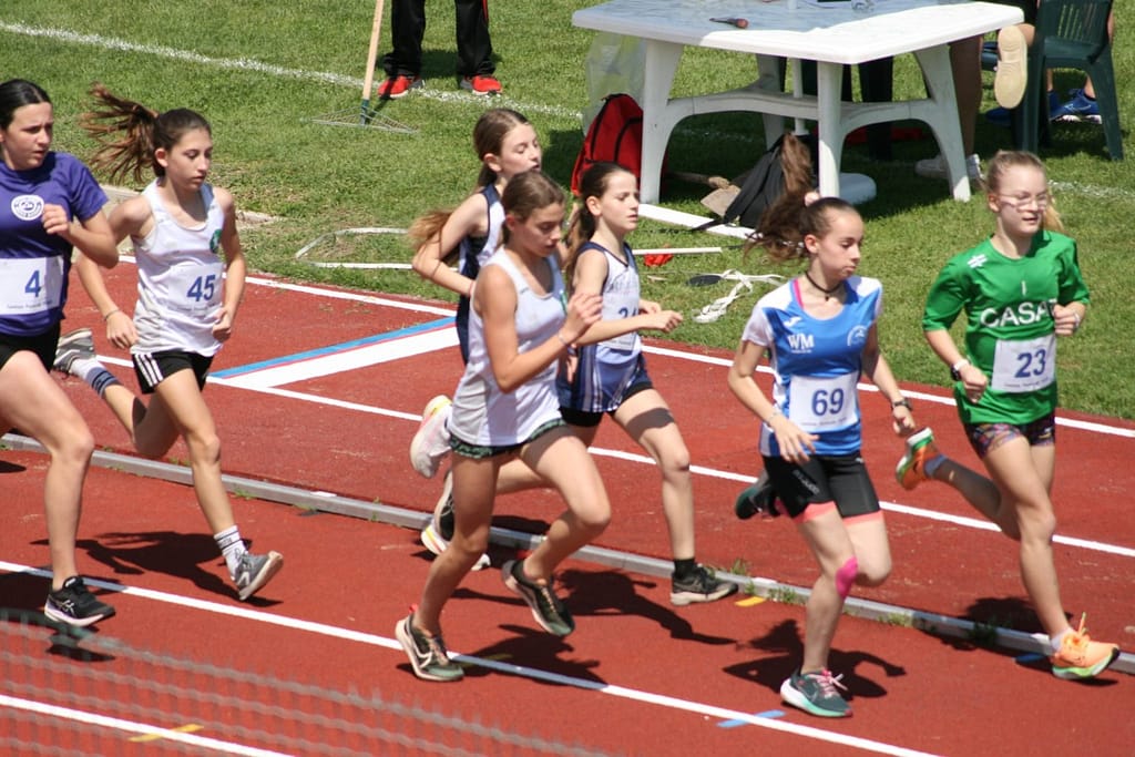 Le due Carlotte ! : Carlotta Redaelli e Carlotta Novati nella loro gara sui 1000mt
