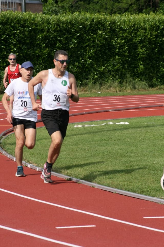 Duoccio Alessandro nella sua gara del Miglio (1609,34 mt )